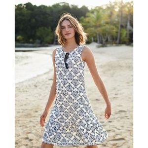 Boden Arabella Jersey Floral Dress Sleeveless 10R